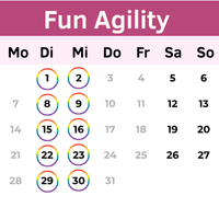 Buchungskalender Fun Agility Buchungskalender Fun Agility